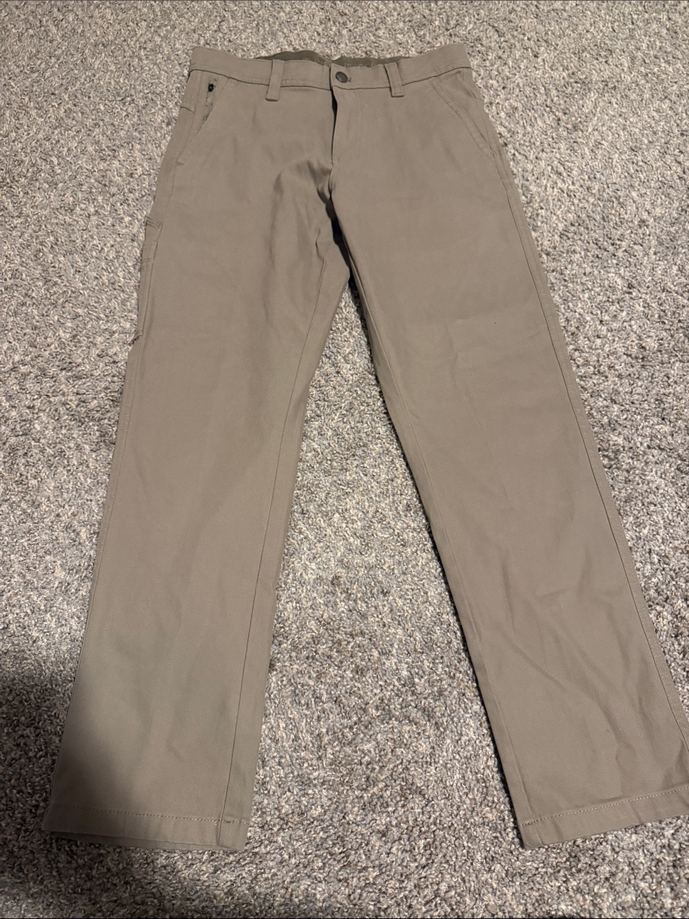 Weatherproof Men's Khaki Straight Chinos - Light Taupe